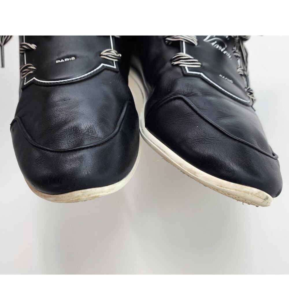 Roger Vivier Paris Genuine Leather Athletic Sneakers Size 39 1/2 39.5 - Picture 5 of 12